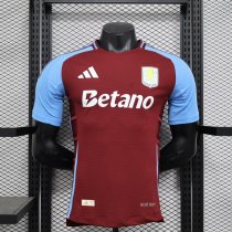 Aston Villa home player 1:1 Quality Soccer Jersey   24-25