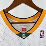 Retro Oklahoma City Thunder SW  White #35 DURANT NBA Jerseys 2007-2008