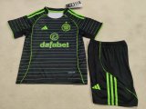 Celtic Away Kids  Fans 1:1 Quality Soccer Jersey   25-26 (kids and man )