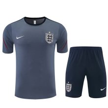 England Training Grey With Pants Sets (16-2XL) 1:1 Quality Soccer Jersey  26-27（2026）