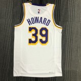 Los Angeles Lakers 75 Year  White #39 HOWARD 1:1 Quality NBA Season Jerseys 2022