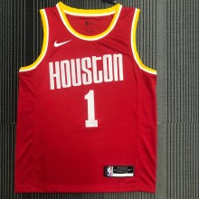 Houston Rockets Retro Red #1 MCGRADY 1:1 Quality NBA  Season Jerseys