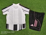 Juventus Home player  Kids 1:1 Quality Soccer Jersey   25-26