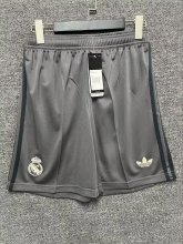 Real Madrid third away shorts pants 1:1 Quality Soccer Jersey  24-25