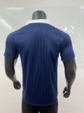 Adidas Clover Oasis  POLO  T-shirt  Blue 1:1 Quality Soccer Jersey  25-26