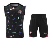 Portugal Training clothing Vest set  1:1 Quality Soccer Jersey    24-25