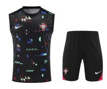 Portugal Training clothing Vest set  1:1 Quality Soccer Jersey    24-25