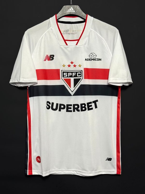 Sao Paulo home fans 1:1 Quality Soccer Jersey  26-27