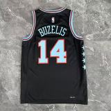 Chicago Bulls Black #14 BUZELIS 1:1 Quality NBA  Season Jerseys 2026