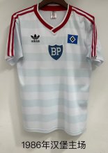Retro Hamburger SV Home Fans 1:1 Quality Soccer Jersey 1986