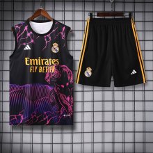 Real Madrid Training clothing Vest set 1:1 Quality Soccer Jersey    24-25