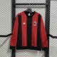 AC Hoodie Red Jacket  Tracksuit  1:1 Quality Soccer Jersey  25-26