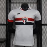 Sao Paulo home Player 1:1 Quality Soccer Jersey 24-25
