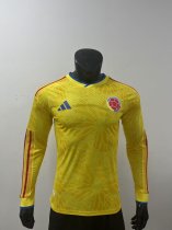 Colombia Home Long  Player 1:1 Quality Soccer Jersey 26-27（2026）