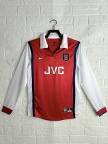 Retro Arsenal home long   1:1 Quality Soccer Jersey  1995-1996