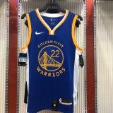 Golden State Warriors Blue V-Neck  #22  WIGGINS 1:1 Quality NBA Season Jerseys 2020