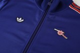 Arsenal  Retro  jacket  Blue set  25-26