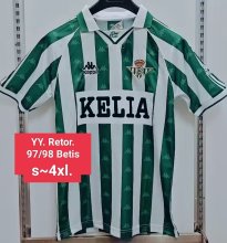 Retro Real Betis Home 1:1 Quality Soccer Jersey  1997-1998