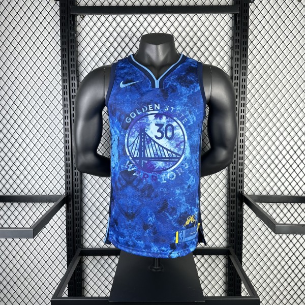 Golden State Warriors Blue Honor Edition #30 CURRY 1:1 Quality NBA Season Jerseys 2023