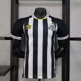 Santos away Player 1:1 Quality Soccer Jersey  25-26