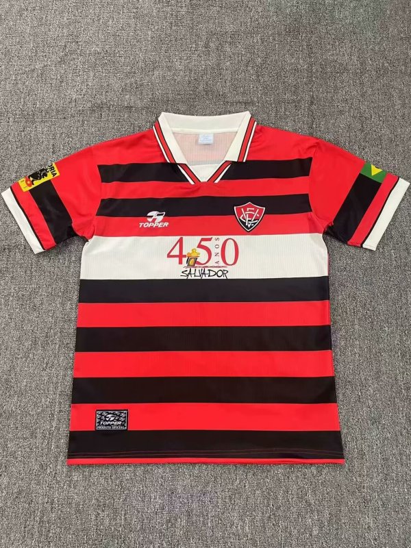 Retro victoria home  fans red 1:1 Quality Soccer Jersey   1999