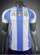 Argentina Home  Player  1:1 Quality Soccer Jersey  24-25（With Gold Patch）