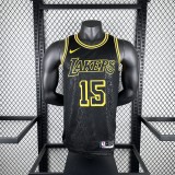 Los Angeles Lakers  Snake Pattern #15 Reaves 1:1 Quality NBA  Season Jerseys  2026