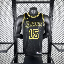 Los Angeles Lakers  Snake Pattern #15 Reaves 1:1 Quality NBA  Season Jerseys  2026