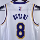 Los Angeles Lakers #8 BRYANT  Kobe White  NBA Jersey 2022/23