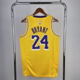 Los Angeles Lakers Yollow Kobe #24 BRYANT 1:1 Quality NBA Season Jerseys  2023