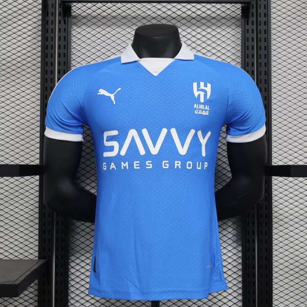 Al Hilal SFC 70th anniversary player 1:1 Quality Soccer Jersey    24-25