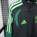 Mexico  Windbreaker  Black 1:1 Quality Soccer Jersey  25-26