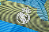 Real Madrid  Polo Fans Green stripe inkjet 1:1 Quality Soccer Jersey  25-26