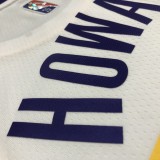 Los Angeles Lakers 75 Year  White #39 HOWARD 1:1 Quality NBA Season Jerseys 2022