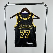 Los Angeles Lakers kids  snake's skin #77 DBNCIC NBA Jerseys  2023