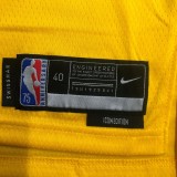 Los Angeles Lakers 75 Year YELLOW #117 MASTER CHIEF 1:1 Quality NBA Season Jerseys