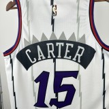 Retro Toronto Raptors  White #15 CARTER 1:1 Quality NBA  Season Jerseys 2026