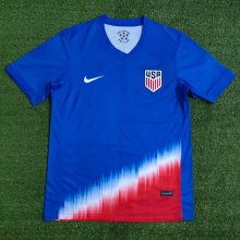 USA away Fans  1:1 Quality Soccer Jersey   24-25