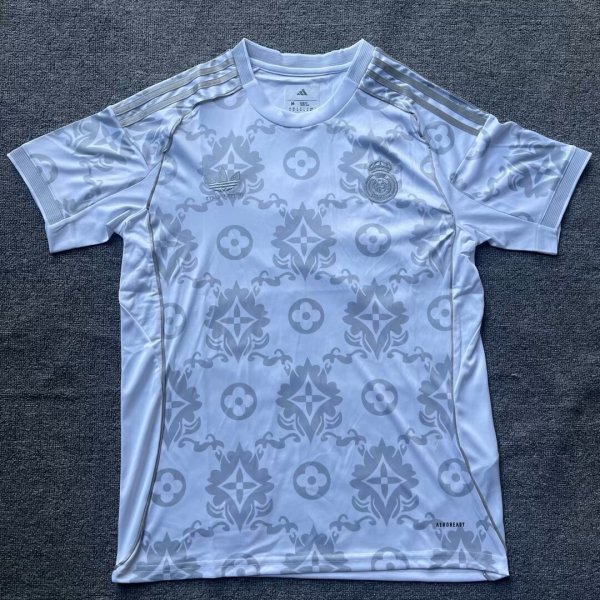 LV Real Madrid Special Edition Fans 1:1 Quality Soccer Jersey   25-26