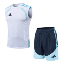 Adidas Clover Vest (Argentina ) Training White With Pants Sets Player 1:1 Quality Soccer Jersey  26-27（2026）