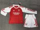 Arsenal  Home  Long Fans Kids    1:1 Quality Soccer Jersey    25-26