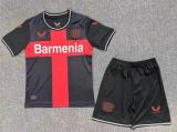 Bayer Leverkusen Home kids 1:1 Quality Soccer Jersey  23-24