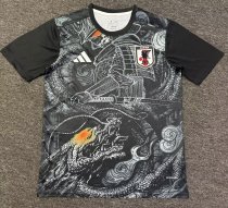 Japan Special Edition Black Dragon Warrior Fans 1:1 25-26