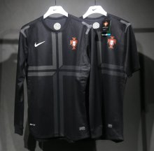 Retro Portugal player Away  long 1:1 Quality Soccer Jersey  2013