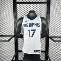 Memphis Grizzlies  White #17 KAWAMURA 1:1 Quality NBA Jerseys 2023