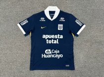 Alianza Lima away fans  1:1 Quality Soccer Jersey   25-26