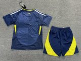 Scotland  home  kids  1:1 Quality Soccer Jersey   24 -25