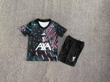 Liverpool Black Special Edition Kids 1:1 Quality Soccer Jersey   25-26