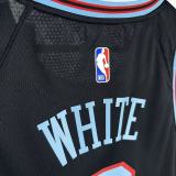 Chicago Bulls Black #0 WHITE 1:1 Quality NBA  Season Jerseys 2026