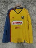Retro America Home Long Sleeve 1:1 Quality Soccer Jersey  2006-2007